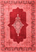 Medallion Red Traditional Area Rugs