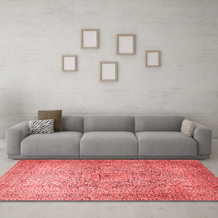 Traditional Red Washable Rugs