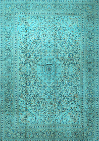 Persian Light Blue Traditional Rug, tr1827lblu