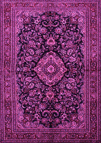 Medallion Pink Traditional Rug, tr1828pnk