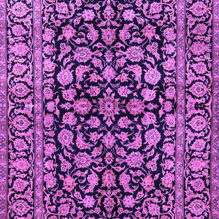Machine Washable Persian Purple Traditional Area Rugs, wshtr1829pur