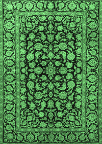 Persian Emerald Green Traditional Rug, tr1829emgrn