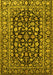 Persian Yellow Traditional Rug, tr1829yw