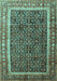 Persian Turquoise Traditional Rug, tr182turq