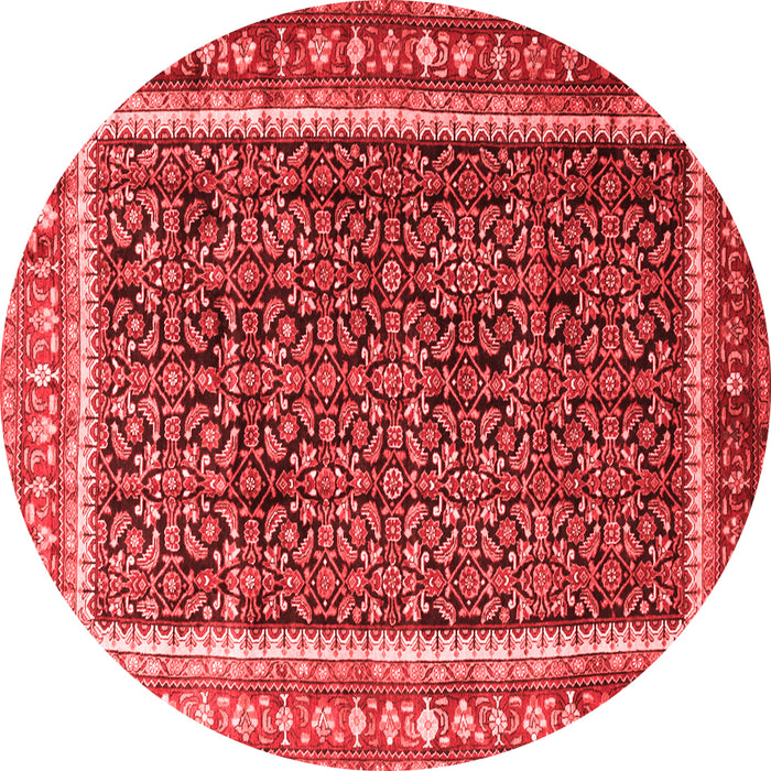 Machine Washable Persian Red Traditional Rug, wshtr182red
