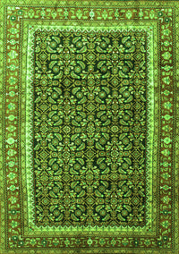 Persian Green Traditional Rug, tr182grn