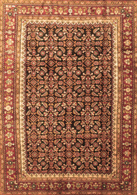 Persian Brown Traditional Rug, tr182brn