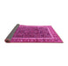 Sideview of Persian Pink Traditional Rug, tr182pnk