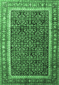 Persian Emerald Green Traditional Rug, tr182emgrn