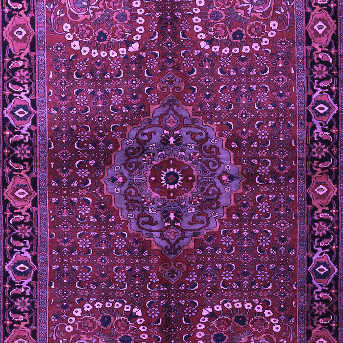 Machine Washable Persian Purple Traditional Area Rugs, wshtr1830pur