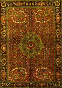 Persian Yellow Traditional Rug, tr1830yw