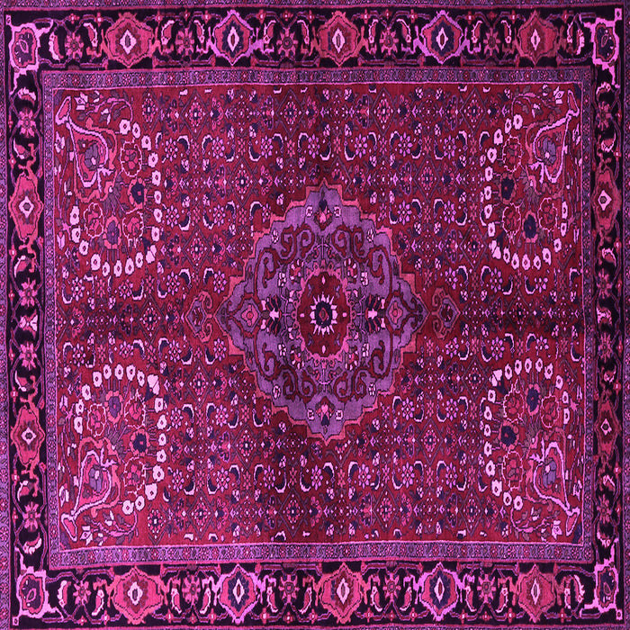 Square Persian Pink Traditional Rug, tr1830pnk