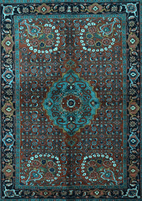 Persian Light Blue Traditional Rug, tr1830lblu