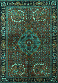 Persian Turquoise Traditional Rug, tr1830turq