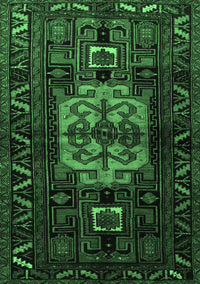 Persian Emerald Green Traditional Rug, tr1831emgrn