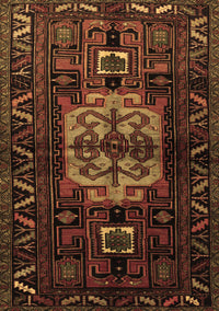 Persian Brown Traditional Rug, tr1831brn