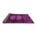 Sideview of Persian Purple Traditional Rug, tr1831pur