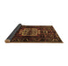 Sideview of Persian Brown Traditional Rug, tr1831brn