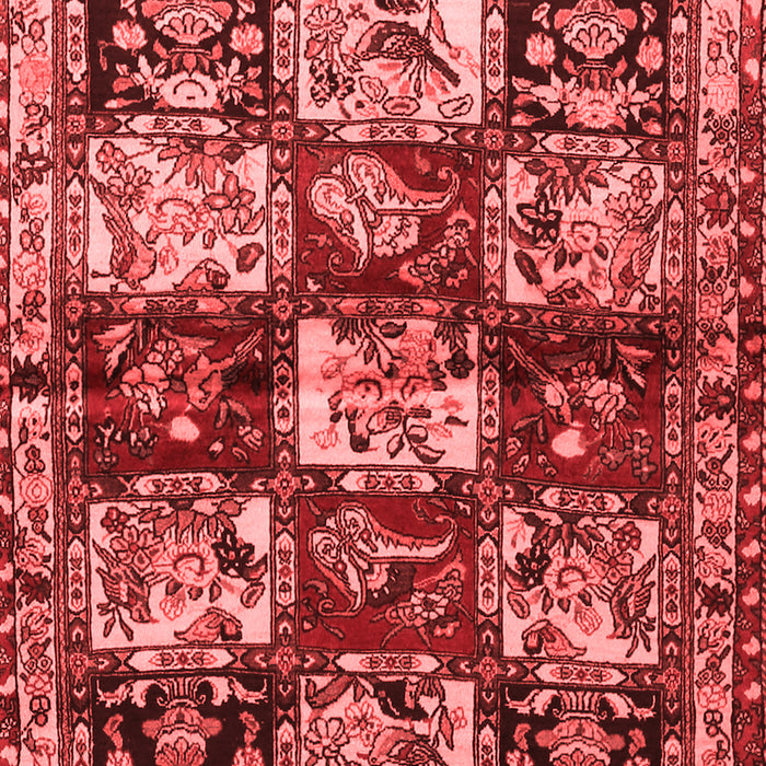Machine Washable Persian Red Traditional Rug, wshtr1832red