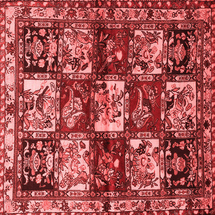 Machine Washable Persian Red Traditional Rug, wshtr1832red