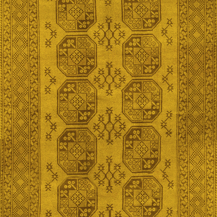 Machine Washable Persian Yellow Traditional Rug, wshtr1833yw