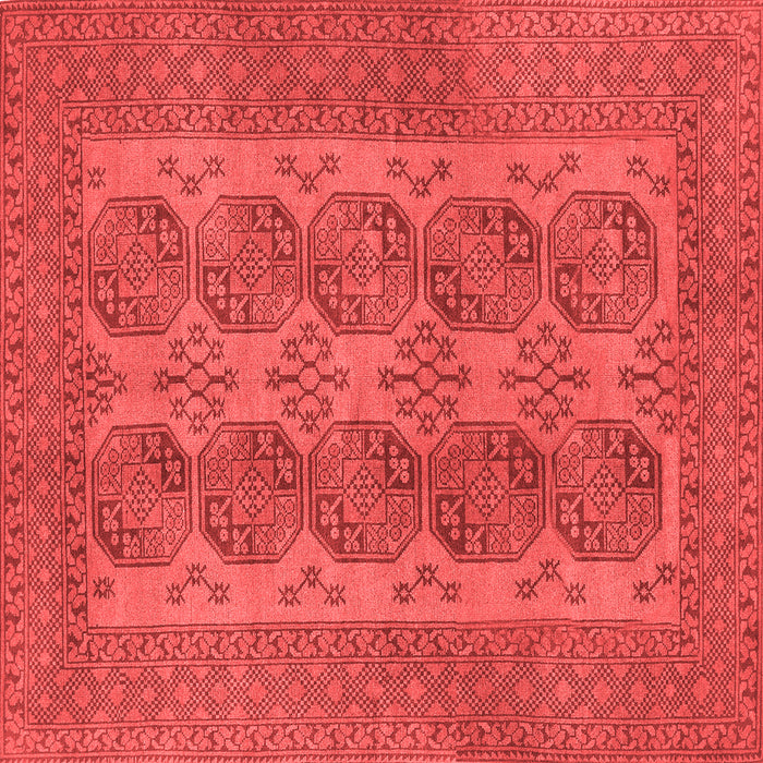 Machine Washable Persian Red Traditional Rug, wshtr1833red