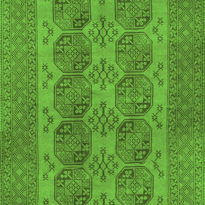 Serging Thickness of Machine Washable Persian Green Traditional Area Rugs, wshtr1833grn