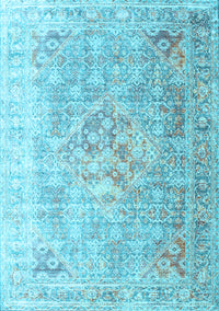 Persian Light Blue Traditional Rug, tr1835lblu