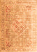 Persian Orange Traditional Rug, tr1835org