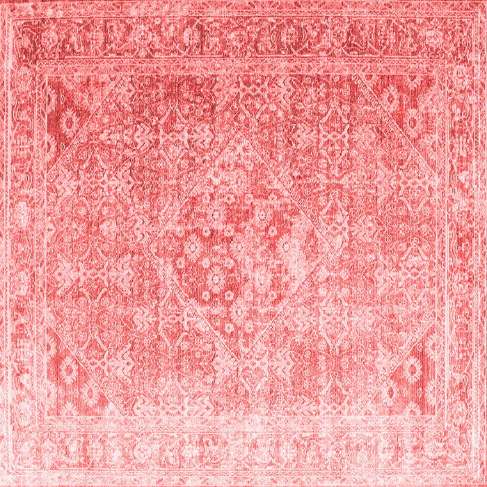 Machine Washable Persian Red Traditional Rug, wshtr1835red