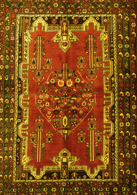 Persian Yellow Traditional Rug, tr1836yw