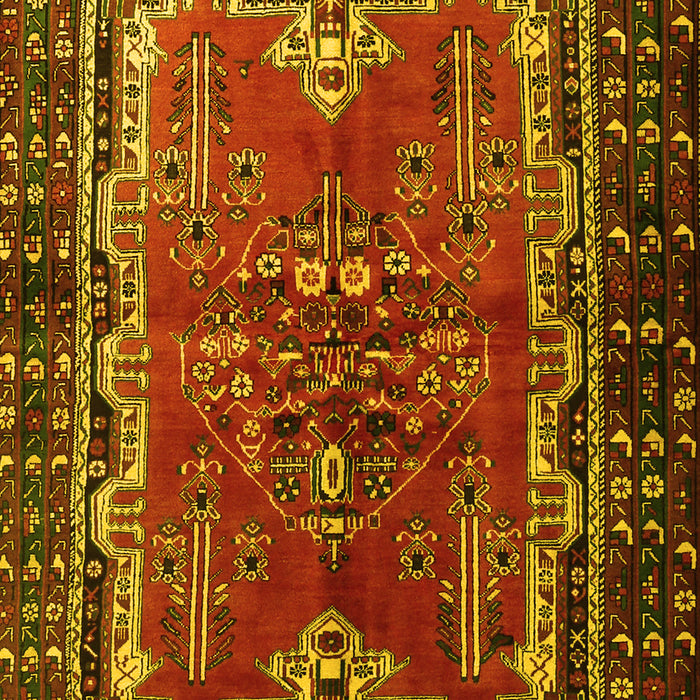 Persian Yellow Traditional Rug, tr1836yw
