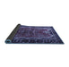 Sideview of Persian Blue Traditional Rug, tr1836blu
