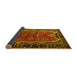 Sideview of Persian Yellow Traditional Rug, tr1836yw