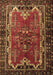 Machine Washable Persian Brown Traditional Rug, wshtr1836brn