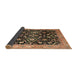 Sideview of Traditional Bakers Brown Persian Rug, tr1837