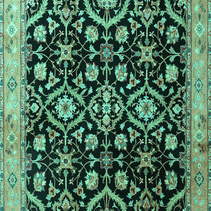 Persian Turquoise Traditional Rug, tr1837turq