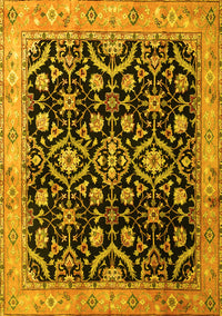 Persian Yellow Traditional Rug, tr1837yw
