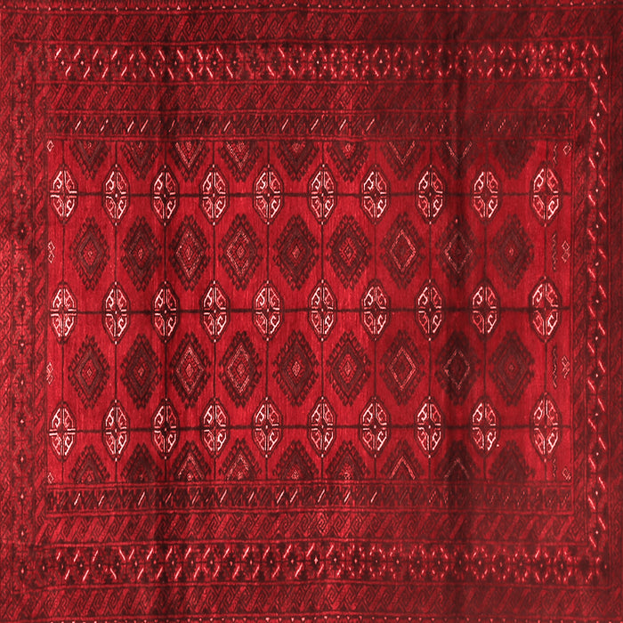 Machine Washable Persian Red Traditional Rug, wshtr1838red
