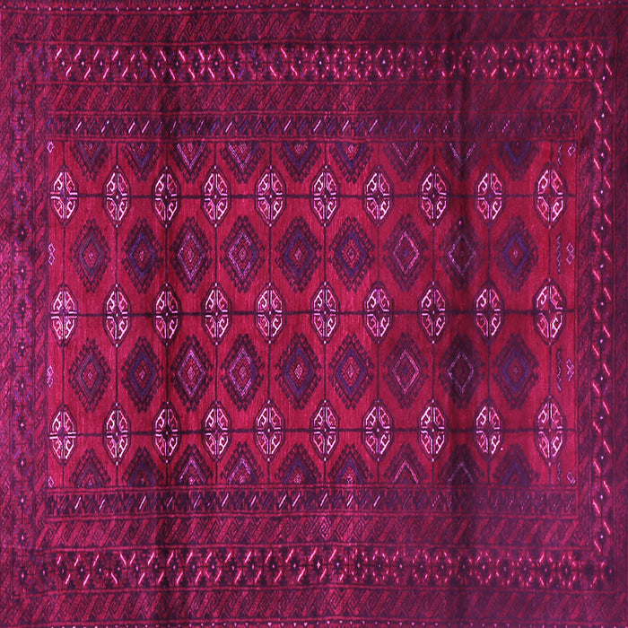 Square Persian Pink Traditional Rug, tr1838pnk