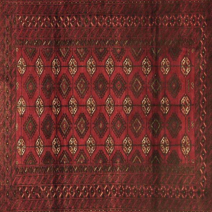 Square Machine Washable Persian Brown Traditional Rug, wshtr1838brn