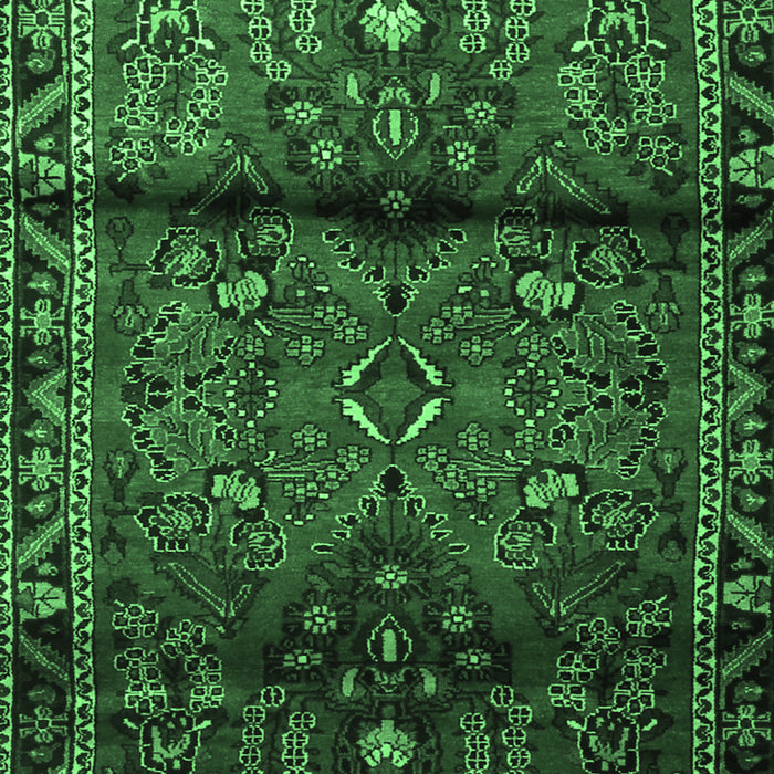 Persian Emerald Green Traditional Rug, tr1839emgrn