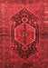 Persian Red Traditional Area Rugs