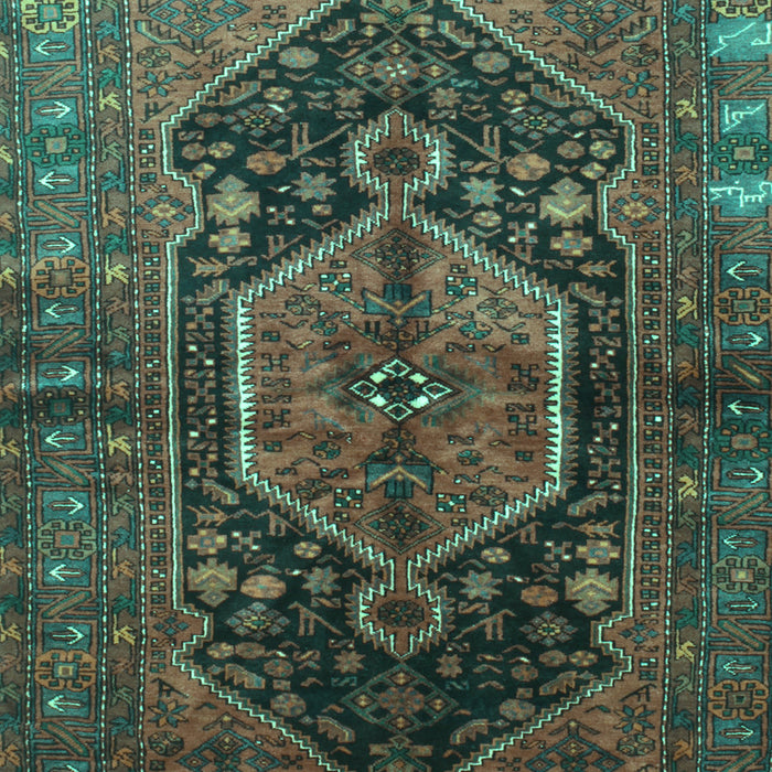 Persian Turquoise Traditional Rug, tr183turq