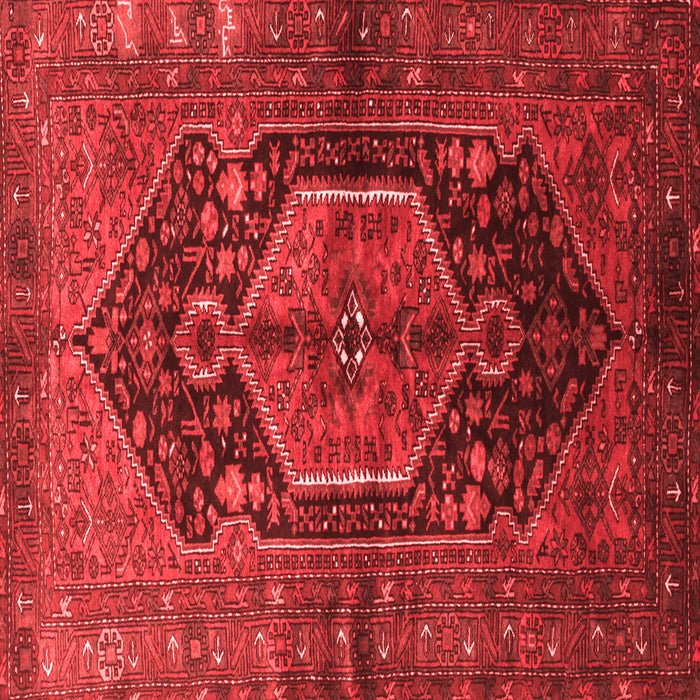 Machine Washable Persian Red Traditional Rug, wshtr183red