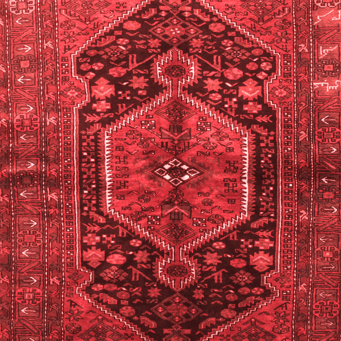 Machine Washable Persian Red Traditional Rug, wshtr183red