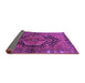 Sideview of Persian Purple Traditional Rug, tr183pur