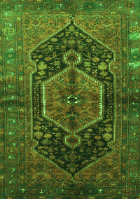 Persian Green Traditional Rug, tr183grn