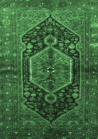 Persian Emerald Green Traditional Rug, tr183emgrn