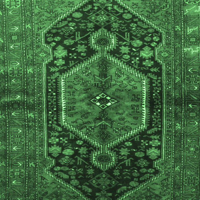 Persian Emerald Green Traditional Rug, tr183emgrn